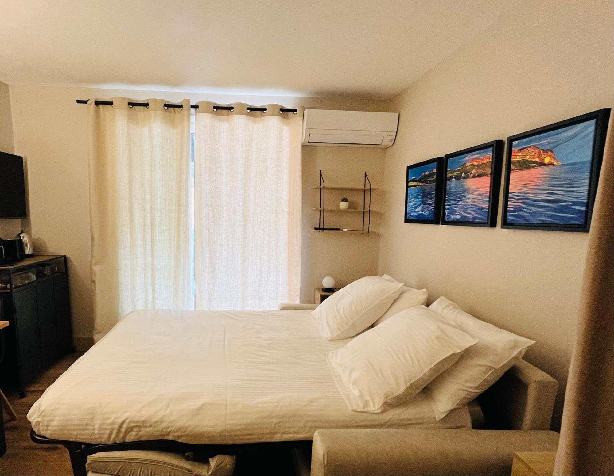 Studio Cosy En Bord De Mer Saint-Cyr-sur-Mer Kültér fotó